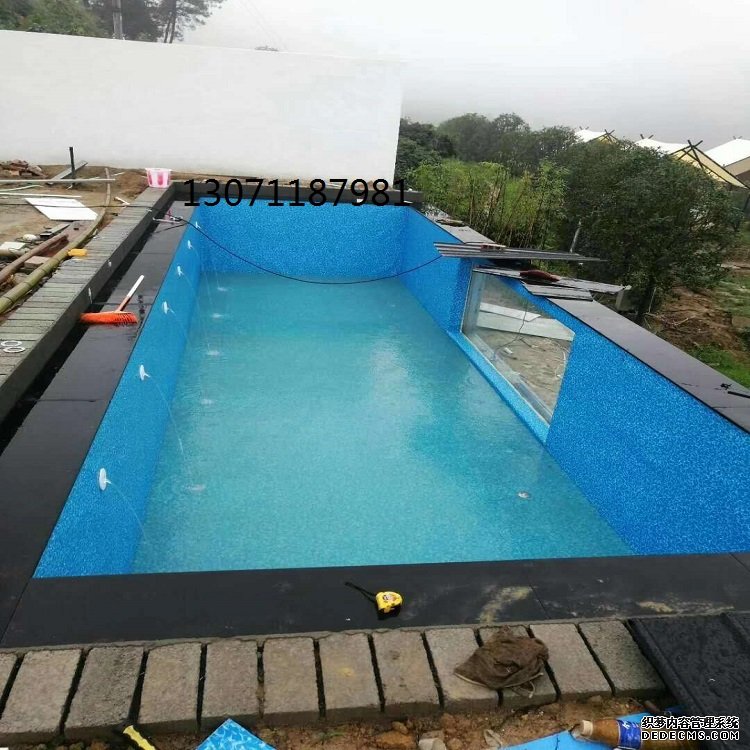 <b>民宿酒店开拆装可移动装配式钢结构泳池</b>